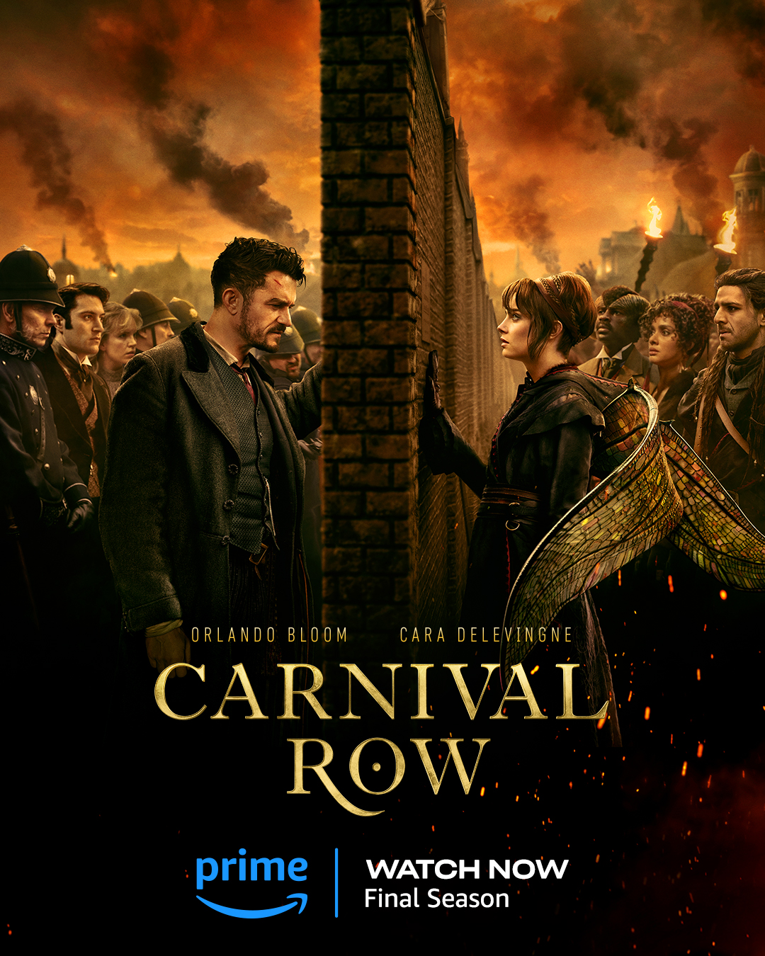 Joanne Whalley and Arty Froushan star in Carnival Row Season 2 ...